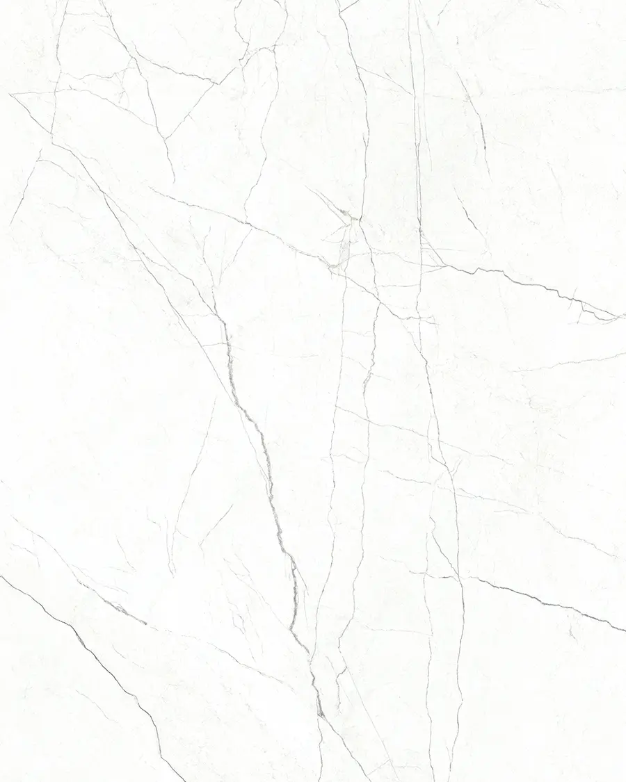 Placa porcelánica Arklam Omnia White 6 mm, efecto efecto cemento