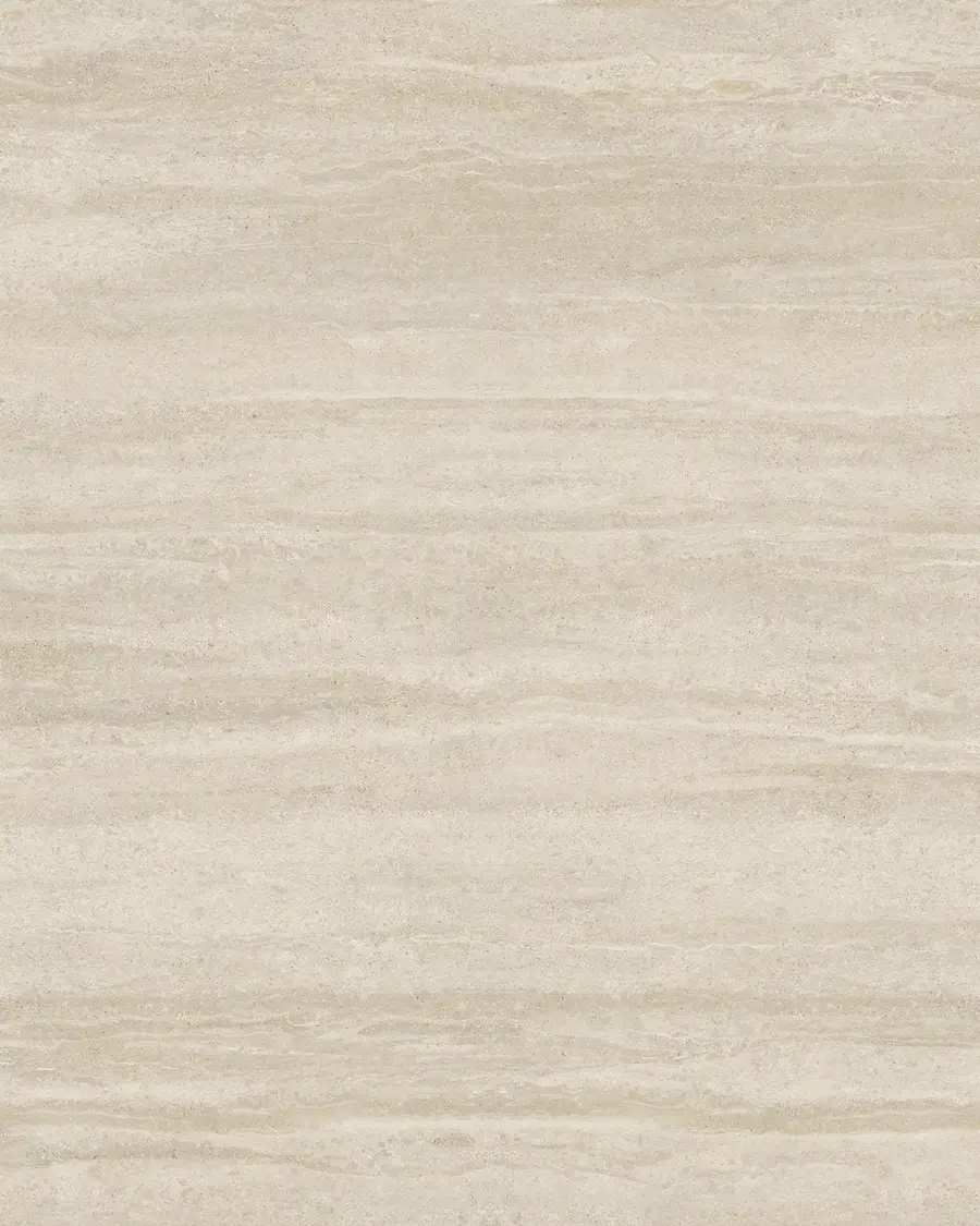 Placa porcelánica Arklam Travertine Navona 6 mm, efecto efecto piedra